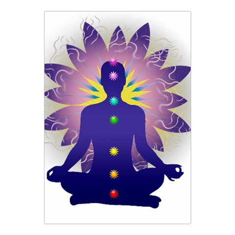 Chakra Large Tapestry from ArtsNow.com Front