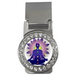 Chakra Money Clips (CZ) 
