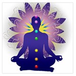 Chakra Large Satin Scarf (Square)