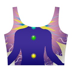 Chakra Midi Sleeveless Dress from ArtsNow.com Top Front