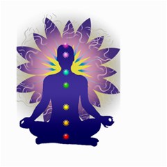 Chakra Small Garden Flag (Two Sides) from ArtsNow.com Front