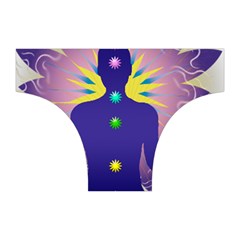 Chakra Halter Dress Swimsuit  from ArtsNow.com Bottom Front