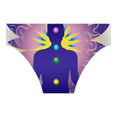 Chakra Halter Dress Swimsuit  from ArtsNow.com Bottom Back