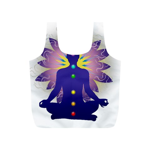 Chakra Design Full Print Recycle Bag (S) from ArtsNow.com Front