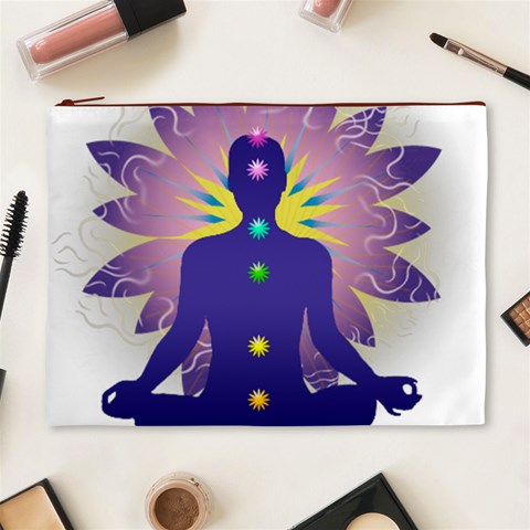 Chakra Design Cosmetic Bag (XL) from ArtsNow.com Front
