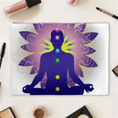 Chakra Design Cosmetic Bag (XL) from ArtsNow.com Front