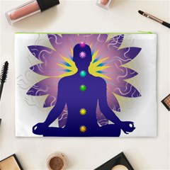 Chakra Design Cosmetic Bag (XL) from ArtsNow.com Back