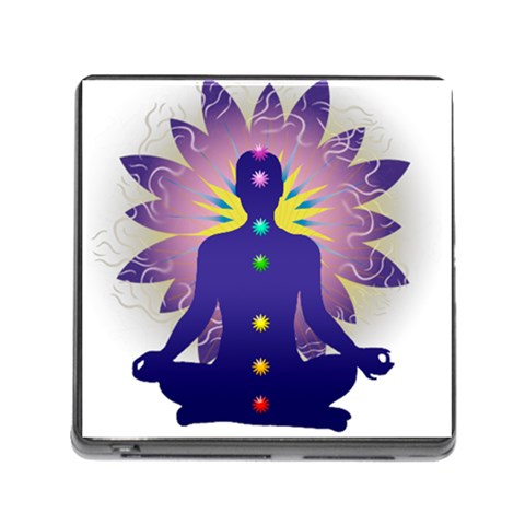 Chakra Memory Card Reader (Square 5 Slot) from ArtsNow.com Front