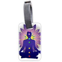 Chakra Luggage Tag (two sides) from ArtsNow.com Back