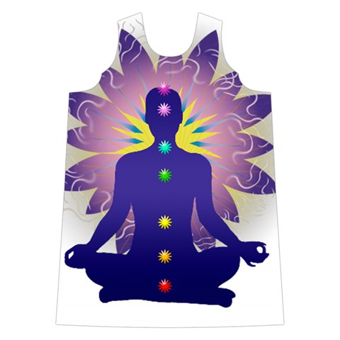 Chakra Shoulder Cutout Velvet One Piece from ArtsNow.com Front