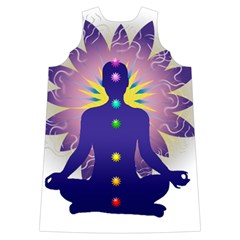 Chakra Shoulder Cutout Velvet One Piece from ArtsNow.com Back