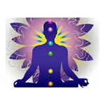 Chakra Double Sided Flano Blanket (Mini) 