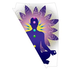 Chakra Midi Wrap Pencil Skirt from ArtsNow.com Front Left