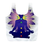 Chakra Design Full Print Recycle Bag (L)