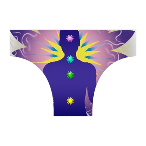Chakra Halter Dress Swimsuit  from ArtsNow.com Bottom Front