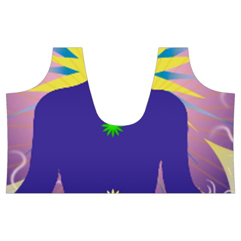 Chakra Skater Dress Swimsuit from ArtsNow.com Top Back
