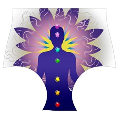 Chakra Skater Dress Swimsuit from ArtsNow.com Bottom Front