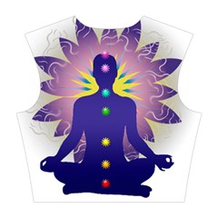 Chakra Cotton Crop Top from ArtsNow.com Back