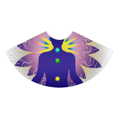 Chakra Midi Sleeveless Dress from ArtsNow.com Skirt Back