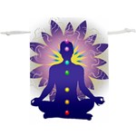 Chakra  Lightweight Drawstring Pouch (XL)