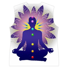 Chakra Women s Button Up Vest from ArtsNow.com Back