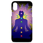 Chakra iPhone X/XS Black UV Print Case