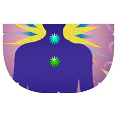 Chakra Makeup Case (Medium) from ArtsNow.com Side Right