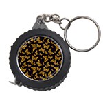 Black Gold Butterfly Print Measuring Tape