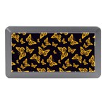 Black Gold Butterfly Print Memory Card Reader (Mini)