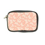 Peaches and Cream Butterfly Print Coin Purse