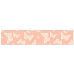 Peaches and Cream Butterfly Print Small Flano Scarf