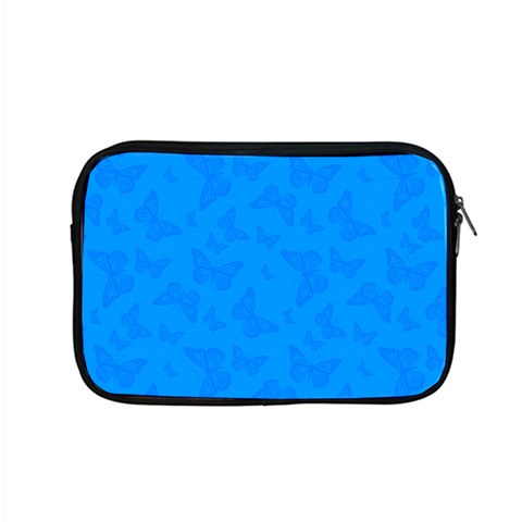 Cornflower Blue Butterfly Print Apple MacBook Pro 15  Zipper Case from ArtsNow.com Front