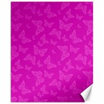 Fuchsia Butterfly Print  Canvas 16  x 20 