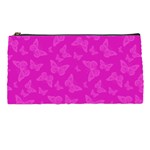 Fuchsia Butterfly Print  Pencil Case