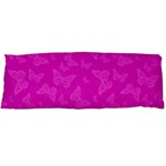 Fuchsia Butterfly Print  Body Pillow Case (Dakimakura)