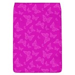 Fuchsia Butterfly Print  Removable Flap Cover (L)