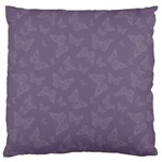 Grape Compote Butterfly Print Standard Flano Cushion Case (Two Sides)