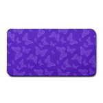 Violet Purple Butterfly Print Medium Bar Mats