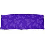Violet Purple Butterfly Print Body Pillow Case (Dakimakura)