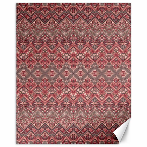 Boho Rustic Pink Canvas 11  x 14  from ArtsNow.com 10.95 x13.48  Canvas - 1