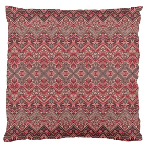 Boho Rustic Pink Large Cushion Case (Two Sides) from ArtsNow.com Front