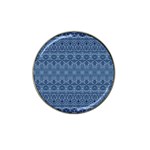 Boho Denim Blue Hat Clip Ball Marker (4 pack)