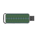 Boho Forest Green  Portable USB Flash (One Side)