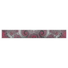 Black Pink Spirals and Swirls Makeup Case (Small) from ArtsNow.com Zipper Tape Back