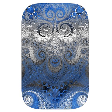 Blue Swirls and Spirals Waist Pouch (Large) from ArtsNow.com Front