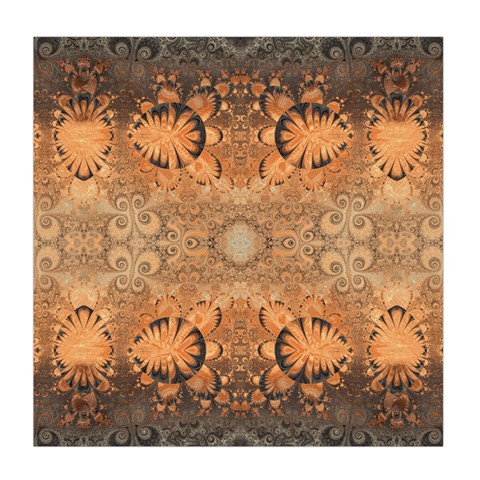 Rustic Orange Swirls Duvet Cover (Queen Size) from ArtsNow.com Front