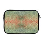 Peach Green Texture Apple MacBook Pro 17  Zipper Case