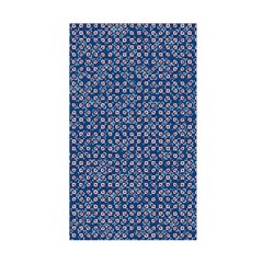 Artsy Blue Checkered Duvet Cover Double Side (Single Size) from ArtsNow.com Back