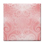 Pretty Pink Spirals Tile Coaster