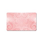 Pretty Pink Spirals Magnet (Name Card)